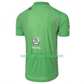 Grünes Radtrikot kurzarm 2017 Tour De France